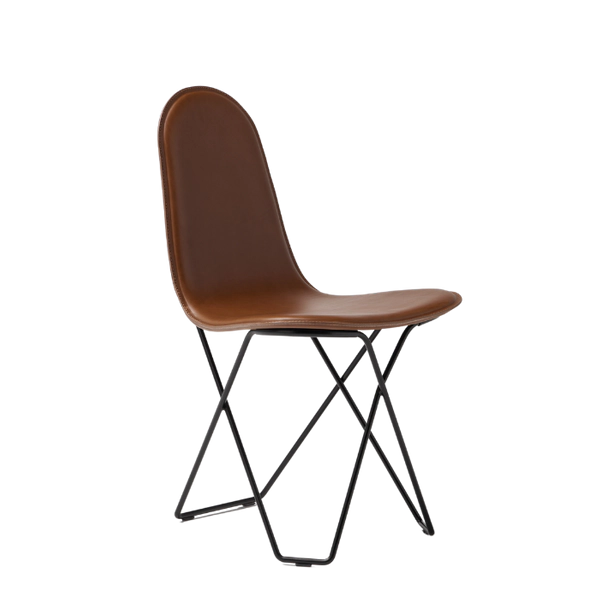 Leather Dining Chair fra Cuero Design i fargen montana